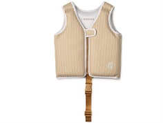 Liewood stripe sandy/golden caramel life jacket Dove